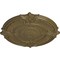 Ekena Millwork Attica Acanthus Leaf Ceiling Medallion (Canopies up to 4 5/8"), 53 1/2"OD x 3 1/2"P, Mississippi Mud CM53ATMMF - alternate 2